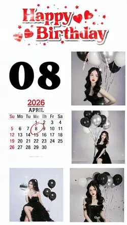 BIRTHDAY 08 APRIL 
