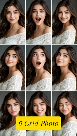 9 Grid Photo AI
