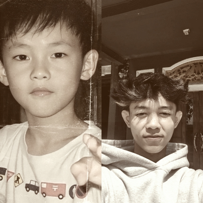 foto waktu kecil 