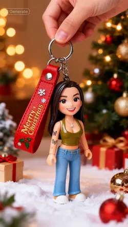 Key chain christmas 