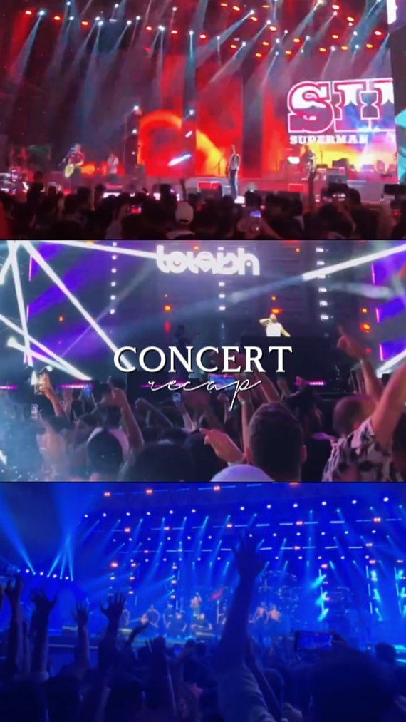 Resumen del concierto