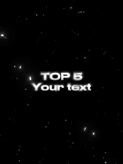 Top 5 "Your Text"