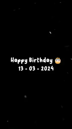 HBD 13-3-2024