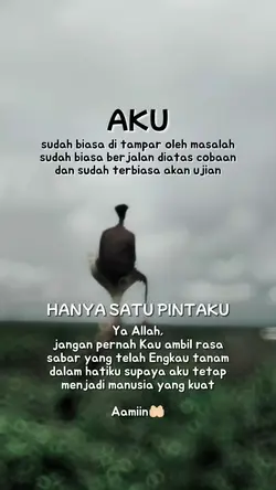 Aku harus kuat
