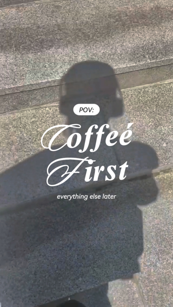 Kape sa umaga muna