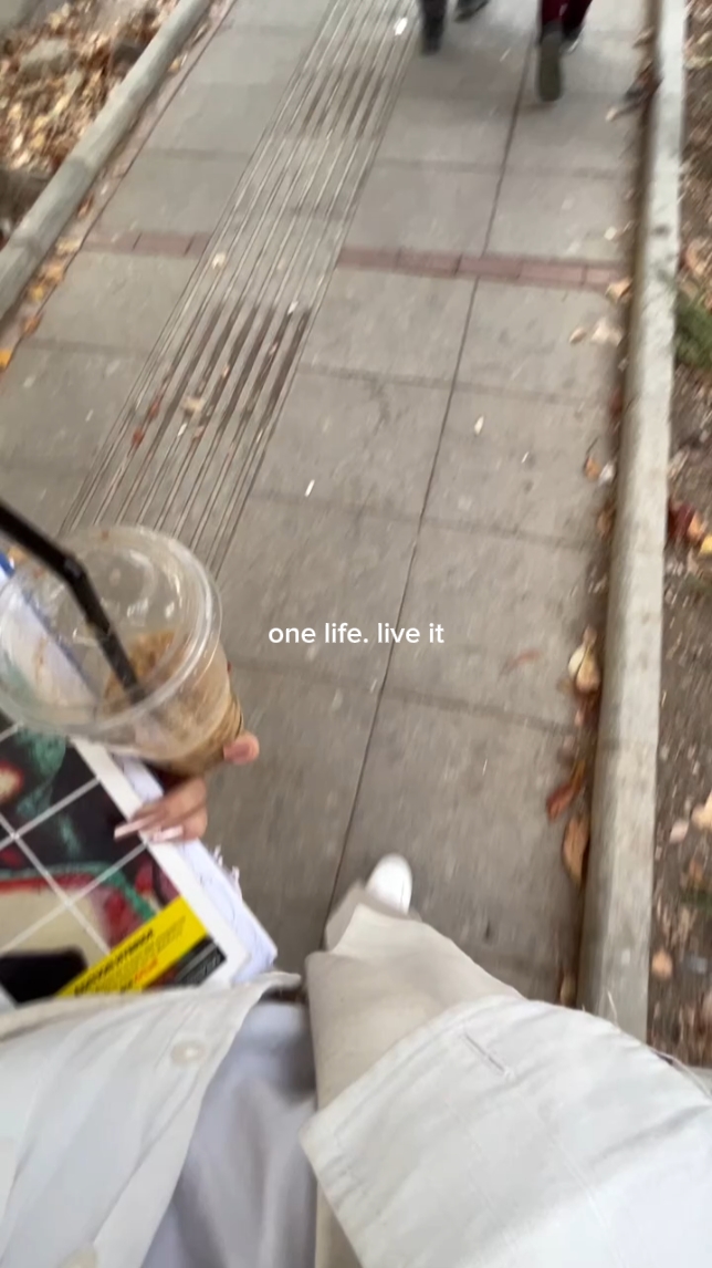 one life. live it