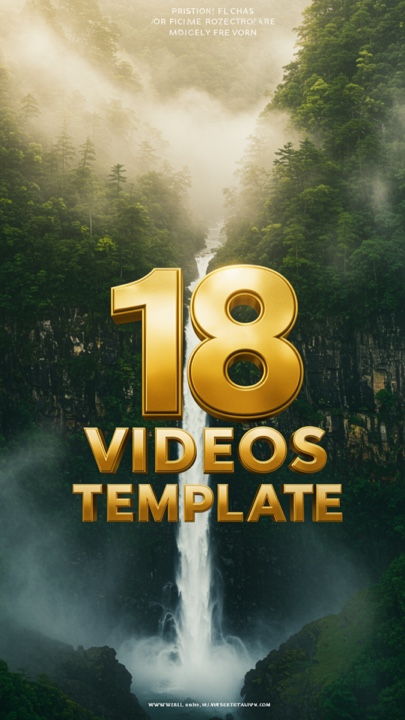 18 Videos Template