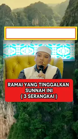 SUNNAH 3 SERANGKAI 