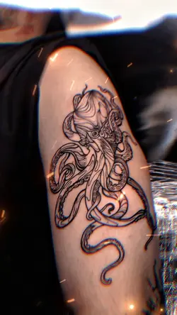 3คลิป รอยสักปลาหมึก