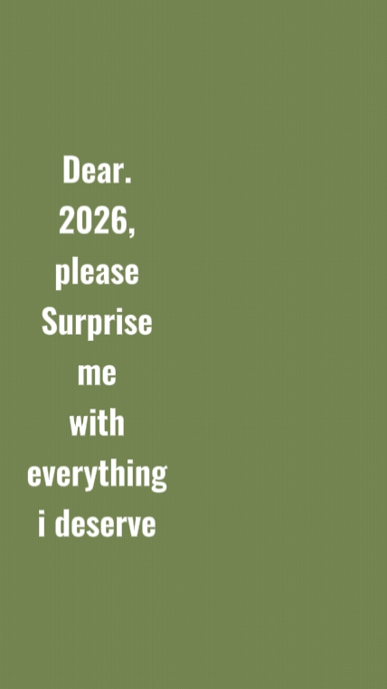 dear 2026