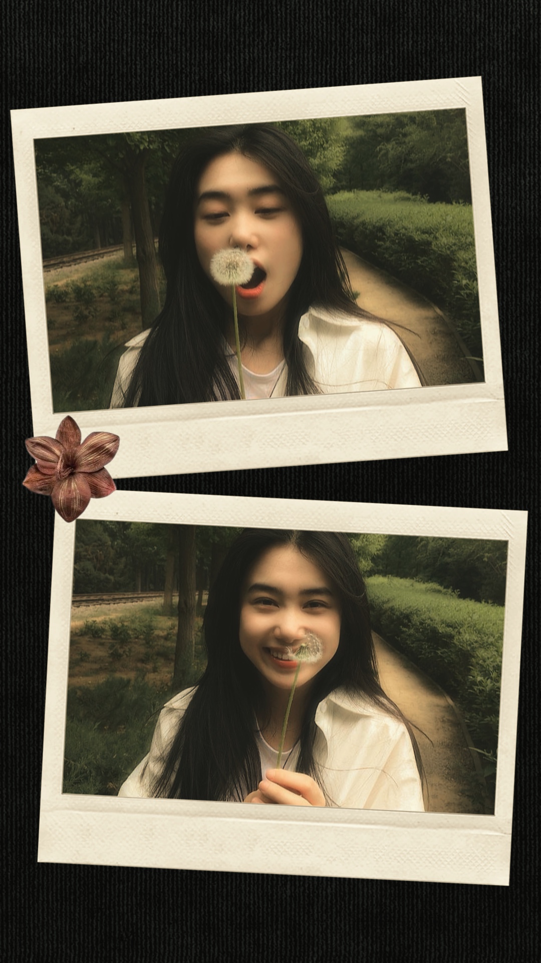 2프레임 폴라로이드 