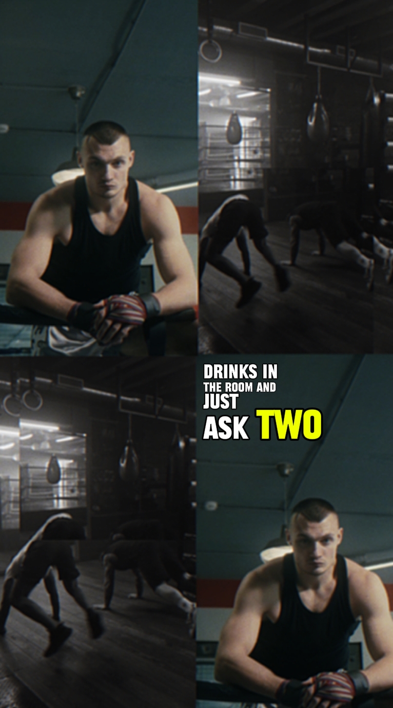 drinks in the room