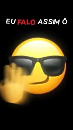 eu falo assim o 