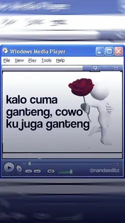 kalo cuma ganteng