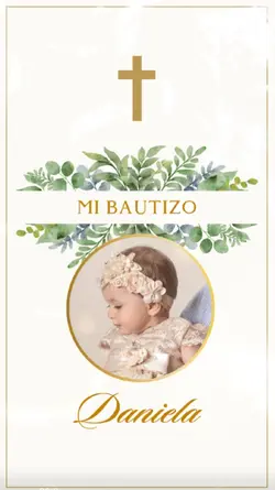 Bautizo Invitación
