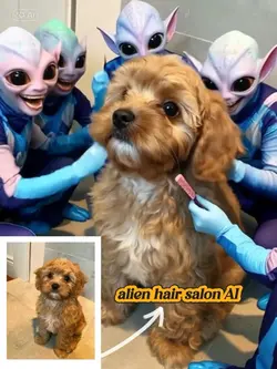 Alien Hair Salon AI
