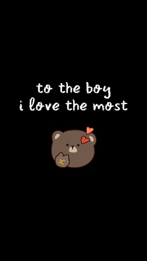 Boy I love the most