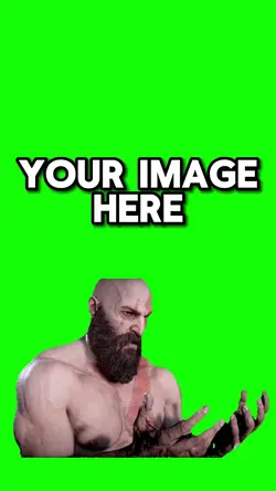 Kratos Green Screen