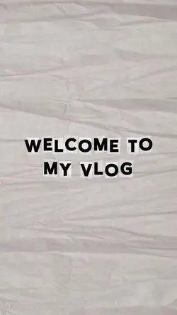 welcome vlog intro