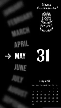 HAPPY ANNIVERSARY 31