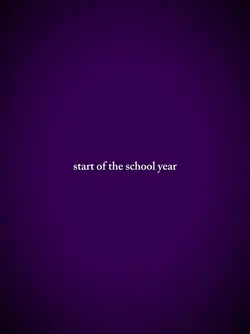 end of school year