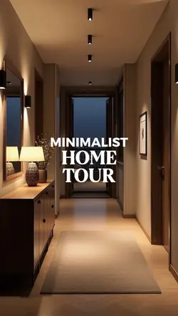 minimalist home tour