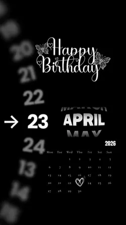 HBD 23 APRIL