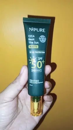 N pure sunscreen 