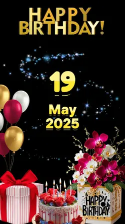 birthday 19 May 2025