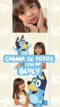 Cabina con Bluey 🩵