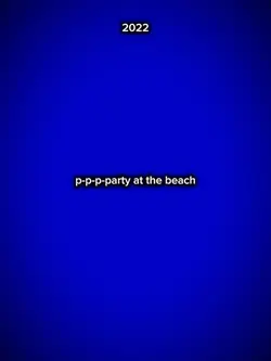 party at the beach
