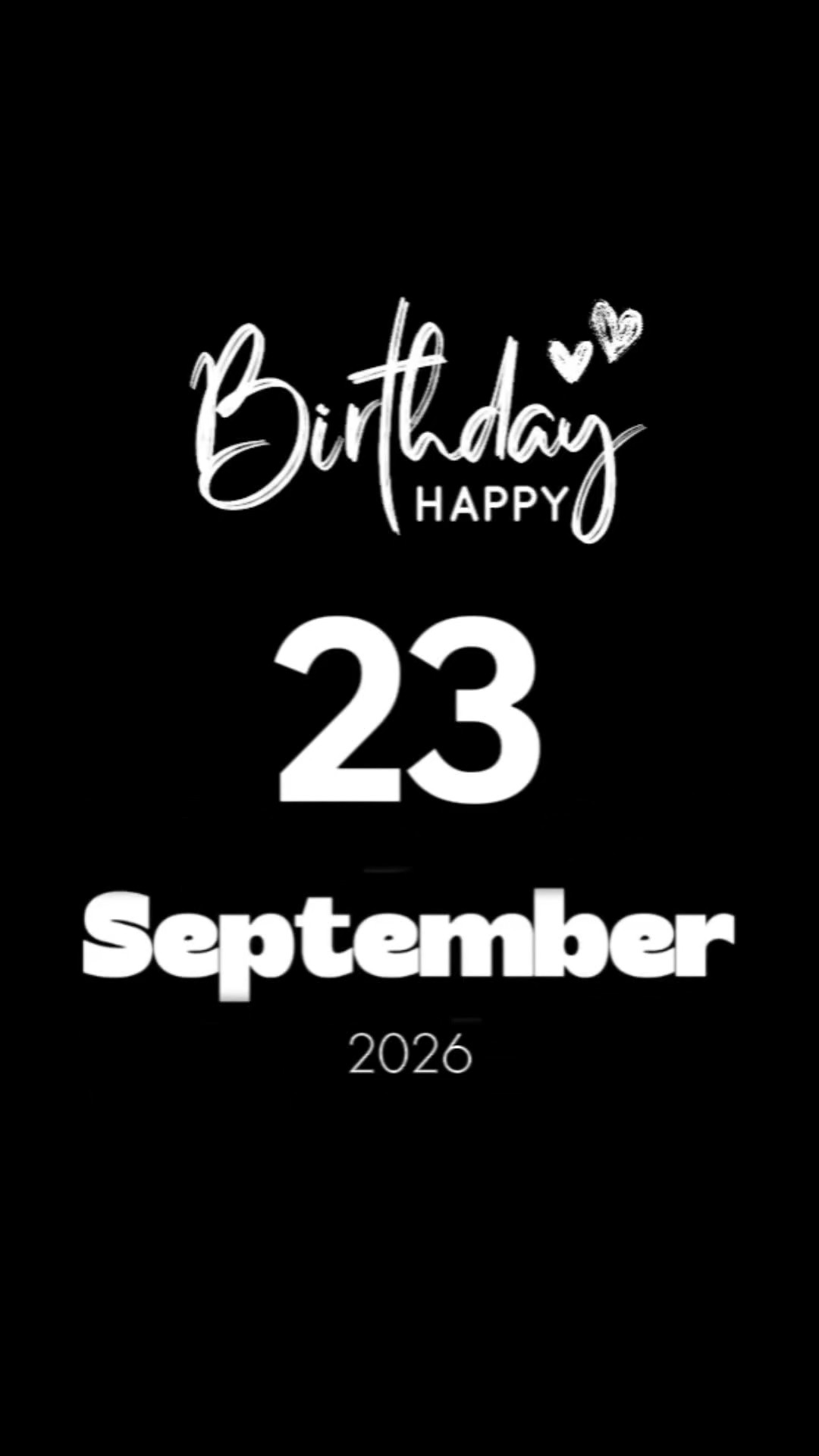 Happy birthday
