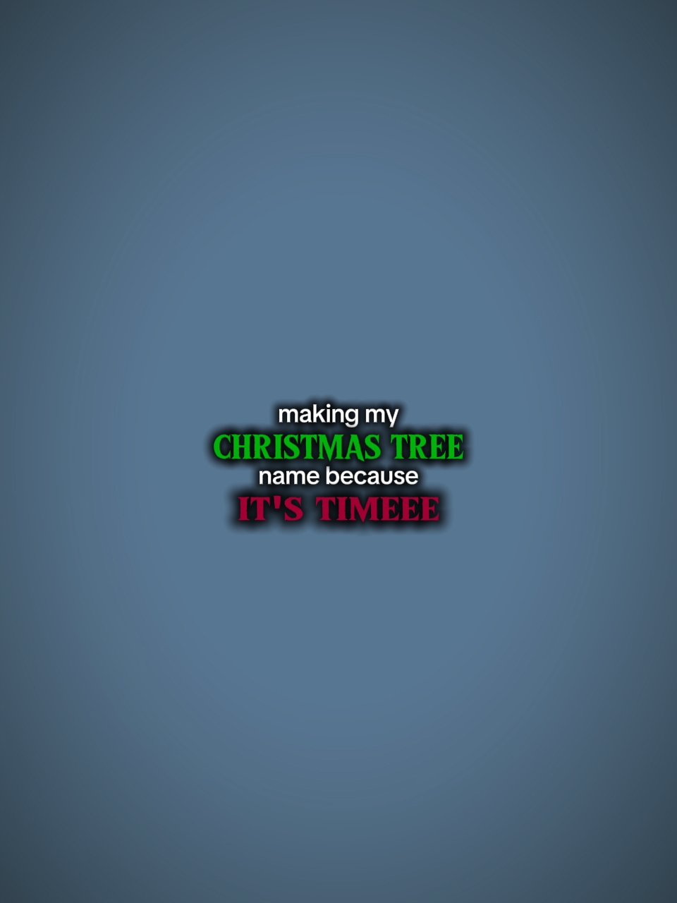 Name Weihnachten
