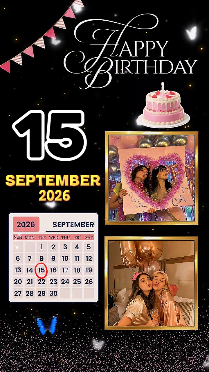 hbd 15 Sept 2026