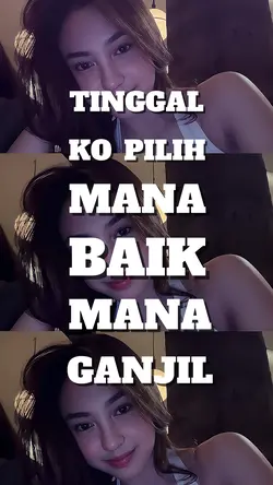 Tinggal ko pilih man