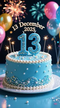 Birthday 13 dec 2025