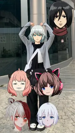 kepala anime cewe