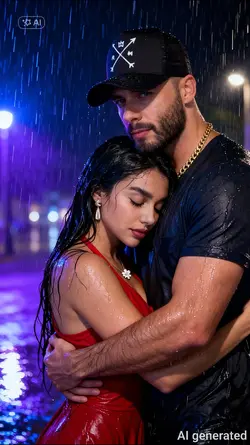 Rain photoshoot