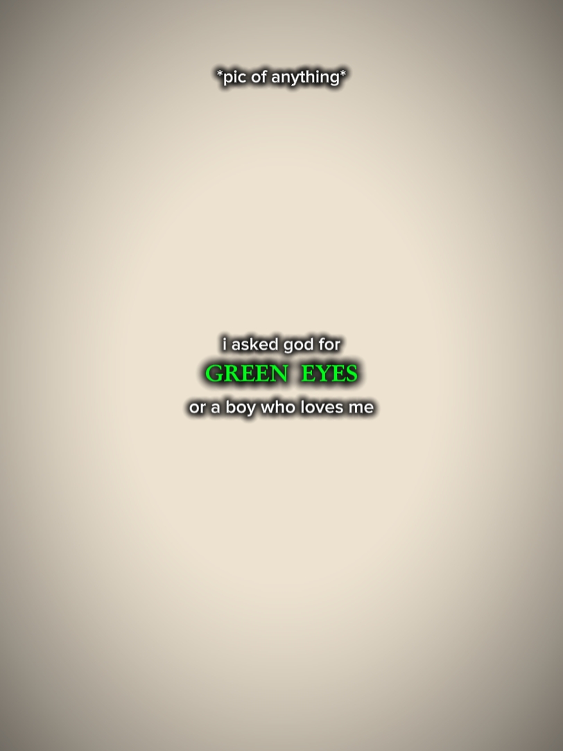 Ojos verdes