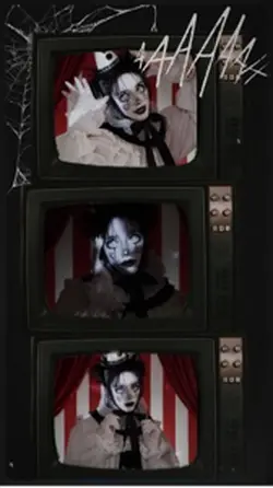 halloween collage