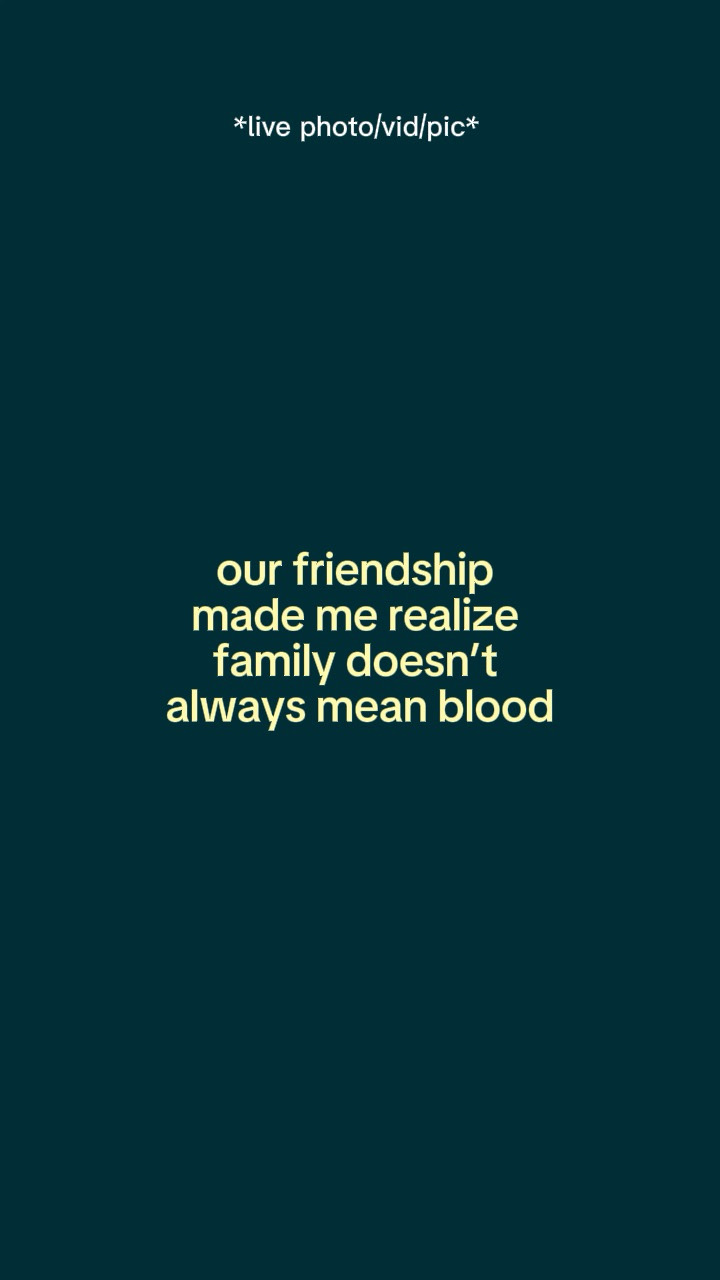 Unsere Freundschaft hat mich gemacht