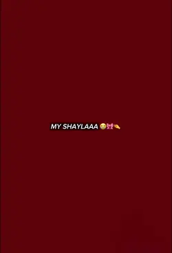 My shaylaaa