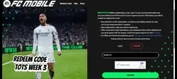 Redeem Code FCMobile