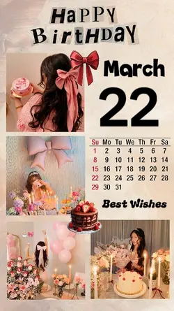 hbd 22 March