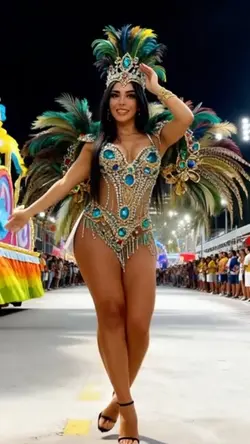 Vc no sambódromo