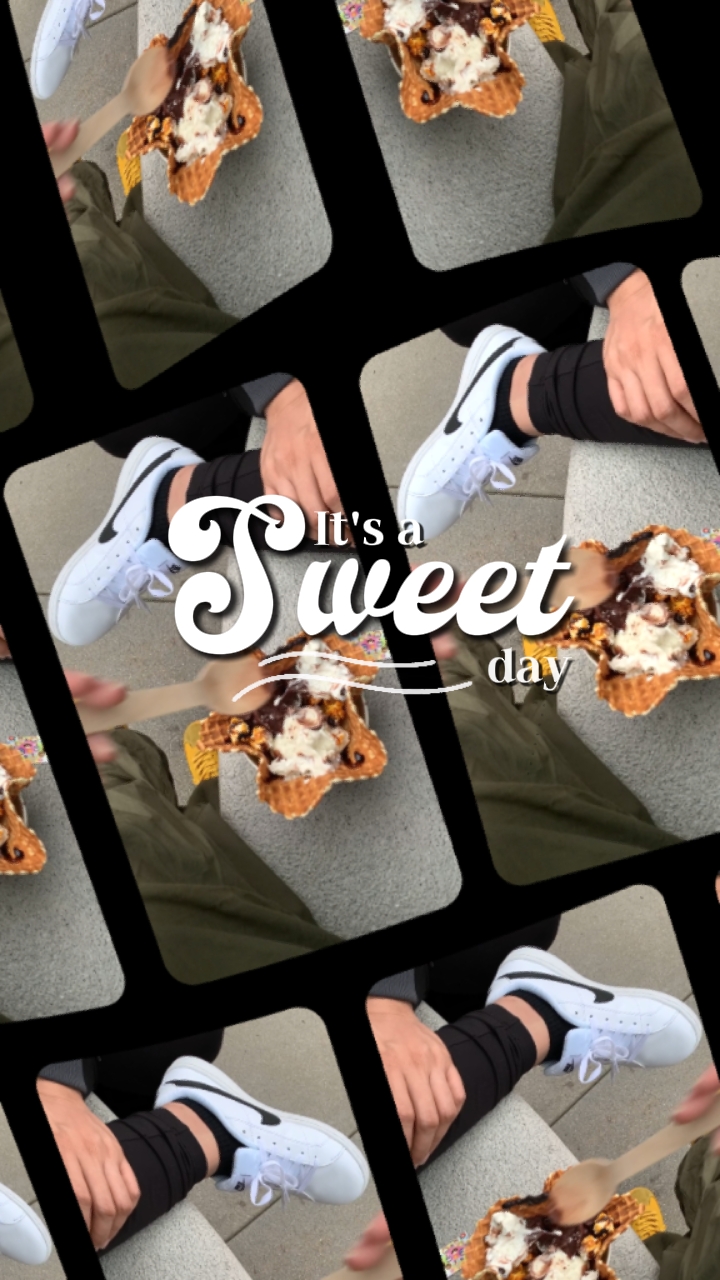 Vlog de comida dulce