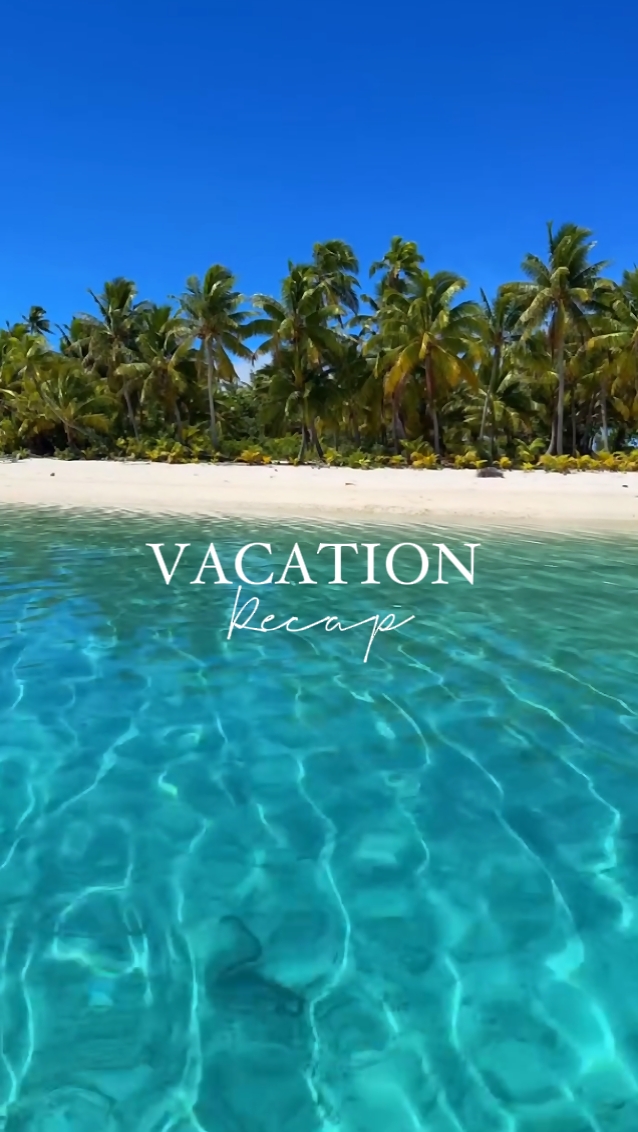 Récapitulatif des vacances 