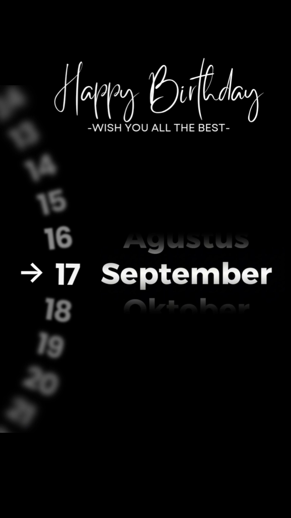 birthday 17september
