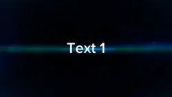 opening with text ³⁰