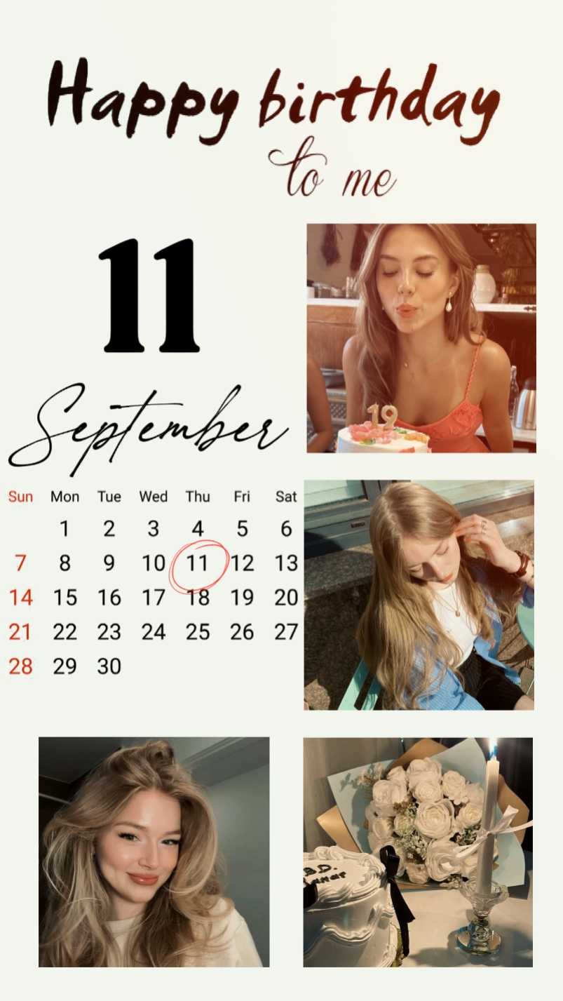 BIRTHDAY 11 SEPT
